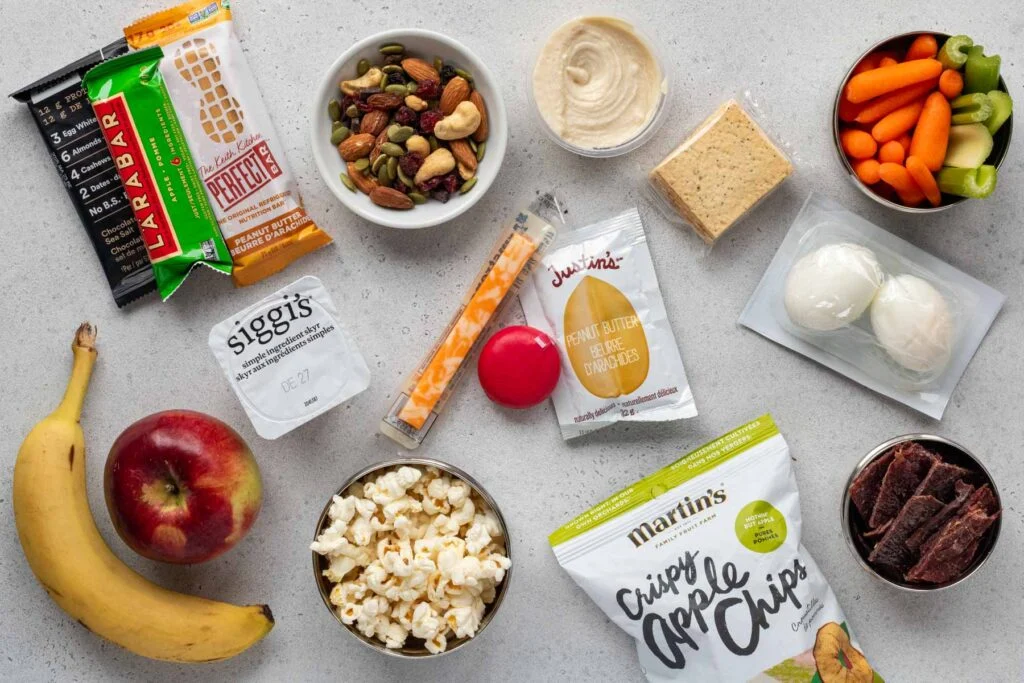 travel snacks list